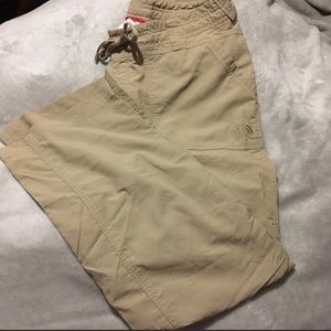 North face convertible nylon hiking pants